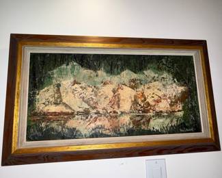 Nan Seowen Landscape Painting