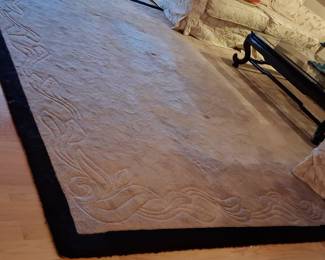 Large Area Rug with Embossed Border - Safavieh