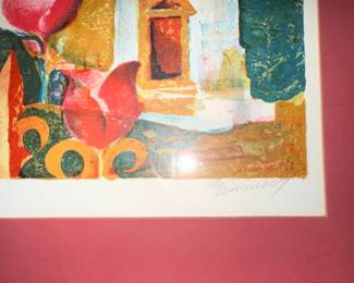 Limited Edition Lithograph by P. Mermet