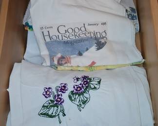 Good Housekeeping Magazine Cover January 1913 Embroidered Linen
