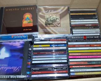 Assorted Music CDs - Jazz, World, Classical, Pop, and Soundtracks