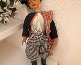 Vintage Gaucho Doll