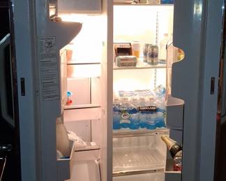 Kenmore 27 cu. ft. Side-by-Side Refrigerator with Ice and Water Dispenser