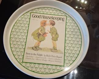 Good Housekeeping "Born to the Purple" Tin Tray