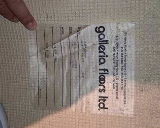 Galleria Floors Ltd. Hand Carved Wool Rug
