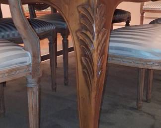 Thomasville Tableau French Provincial Dining Set