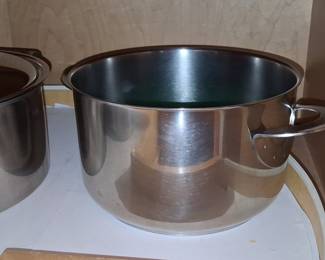 Princess House Heritage Signature Stainless Steel Stock Pot Set