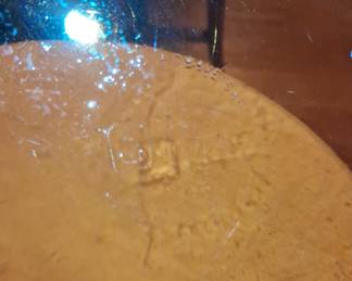 Anchor Hocking Amber Pie Plate
