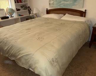 Cane Headboard Bed Frame