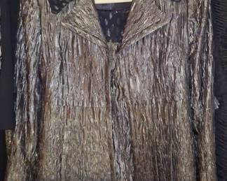 Emil Rutenberg Collection Metallic Crinkle Jacket