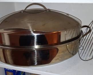 Stainless Steel Roaster Pan with Rack