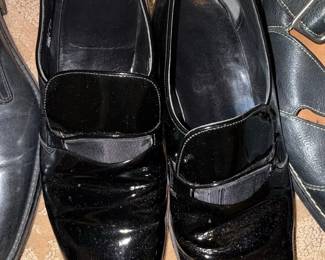 Florsheim Designer Collection Black Patent Leather Loafers
