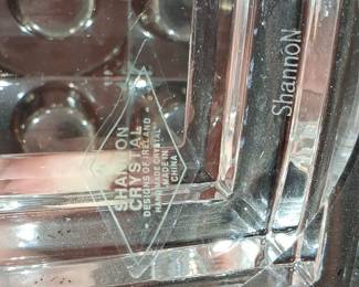 Shannon Crystal "Regal" Candlestick Set