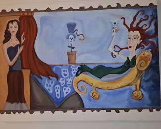 Surrealist Figural Painting