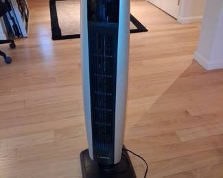 Lasko 42" High-Speed Quiet Oscillating Cooling Tower Fan with Timer and Remote, Silver, 2551
