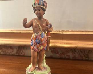 Antique porcelain figure