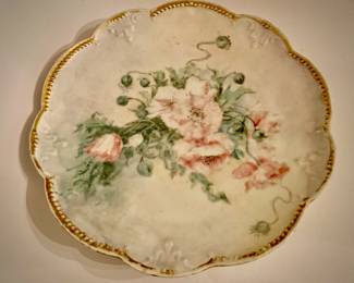 Hand painted german platter
