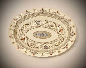 Copeland Scalloped Serving Bowl