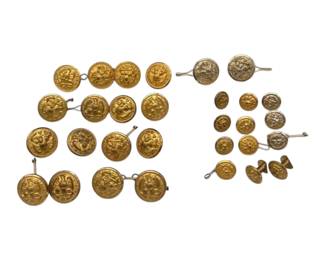 30~ US Military VTG Navy Uniform Buttons * Waterbury & Superior Quality
