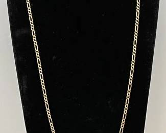 14K YELLOW GOLD CHAIN NECKLACE * 9 Grams * 24" Long