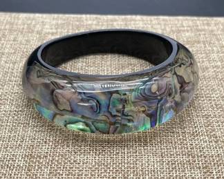 Gorgeous Abalone Celluloid Bracelet