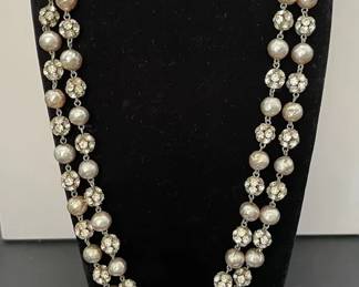 Gorgeous Sparkling Lot * Necklace 52” Long!!