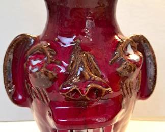 SCARCE BEN ALLMAN FACE JUG POTTERY