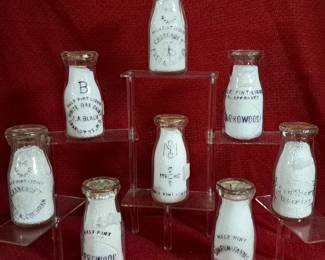 MILK DAIRY BOTTLES