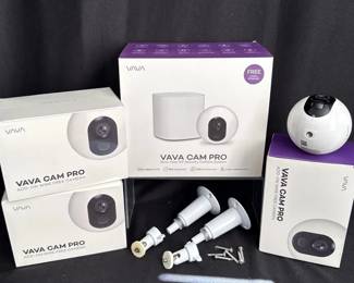 VAVA CAM PRO Wire-Free HD Security Camera System * & 3 ADD-ON Cameras