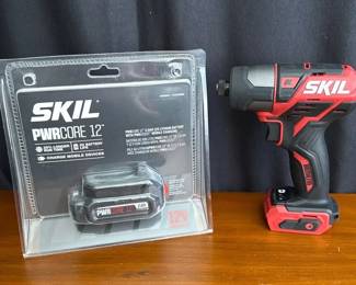 SKIL 12V Brushless Impact Driver & NEW PWRCORE 12 Battery