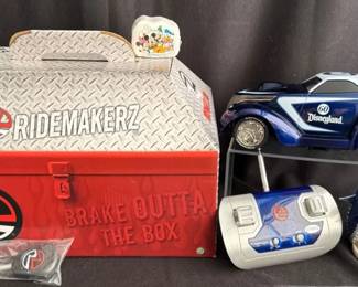 DISNEYLAND RC 60 Car, Walt Disney World Snowglobe Mickey Mouse, Goofy, Donald