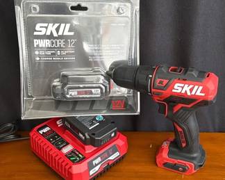 SKIL Brushless Drill Driver, Batter Charger & NEW PWRCORE 12 Battery