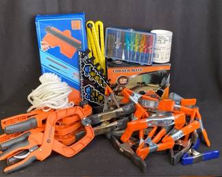 Misc Tool Lot #11 *4 Pony Clamps *Corner Mate *Safety Wire