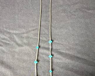 Turquoise Station Necklace