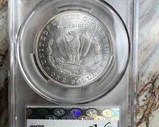 1904-O Morgan Silver Dollar, CAC MS63