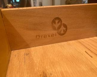 Console table by Drexel.
