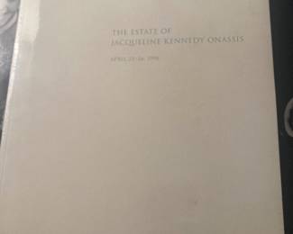 Jackie Kennedy Onassis Estate Sotheby’s Auction 1996 - sealed.