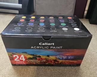 Caliart 24 Colors Premium Acrylic Paint Set