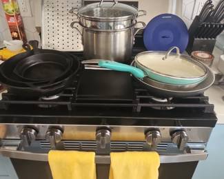Assorted Kitchenware, Small Appliances, and Coffee-Related Items