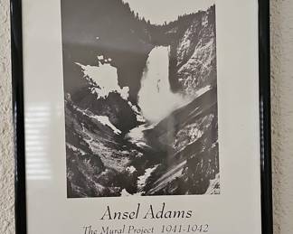 Ansel Adams "Yellowstone Falls" Poster Print from The Mural Project