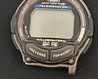 Casio Data Bank DB-34H Telememo 30 Watch