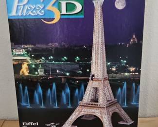 Puzz3D Eiffel Tower Fully Dimensional Puzzle