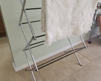 Foldable X-Frame Laundry Drying Rack
