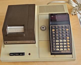 Texas Instruments PC-100A Printer with TI Programmable 59 Calculator