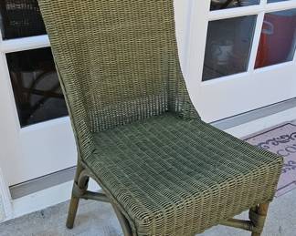 Woven Rattan Dining Chair