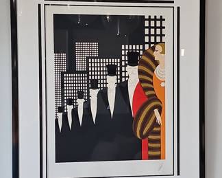 Erte "The Dancers" Limited Edition Print