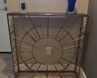 Art Deco Sunburst Console Table