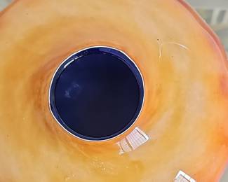 Hand Blown Glass Vase by Adaniya