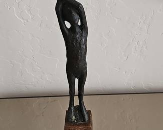 Bronze Figurine of a Dancer in a Modernist Style