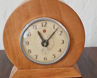 Vintage General Electric "Telechron" Alarm Clock